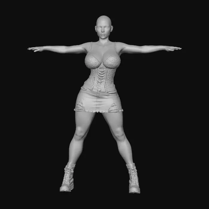 3D model for Chubby Woman, #Christmas2025#