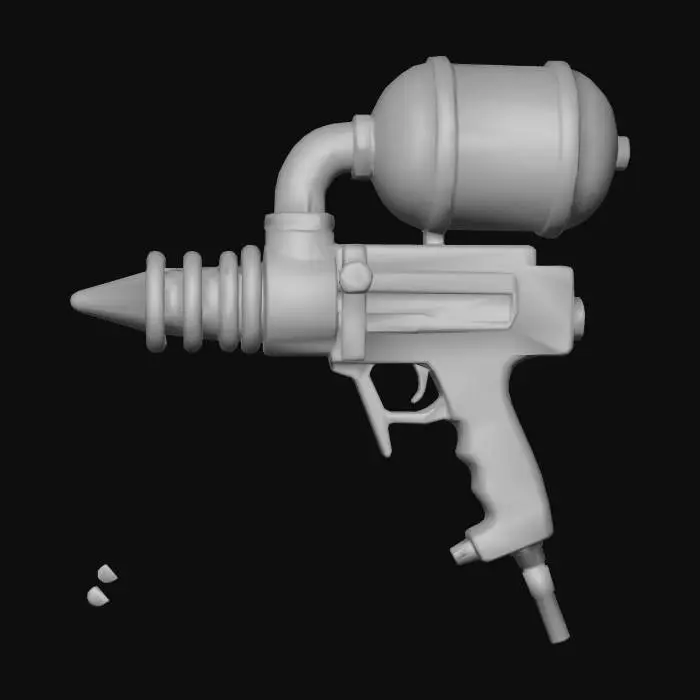 3D model for Raygun Model