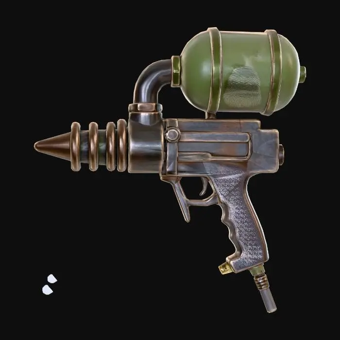 3D model for Raygun Model