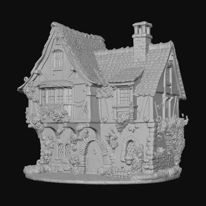 3D model for Cottage Serenity