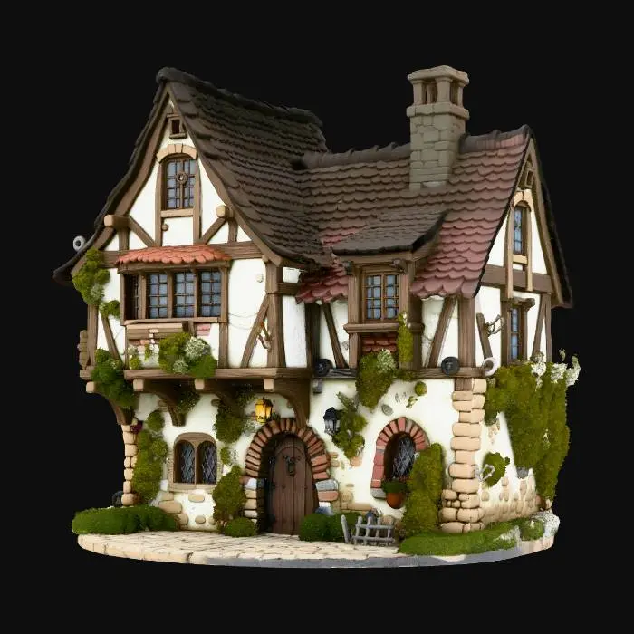 3D model for Cottage Serenity