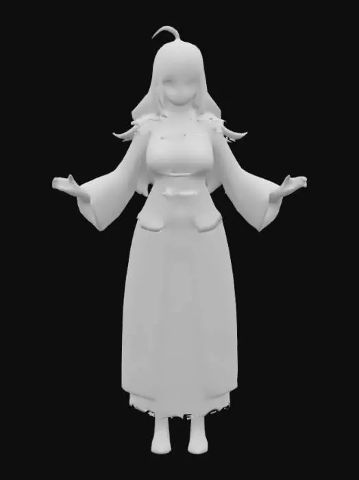 3D model for Mystical Sorceress