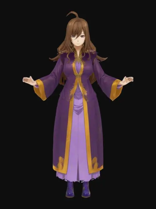 3D model for Mystical Sorceress