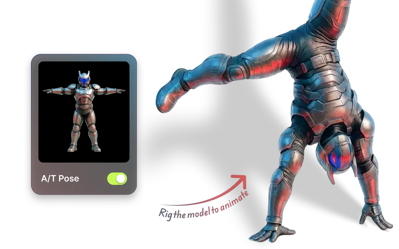Easy Rigging for Humanoids & Quadrupeds