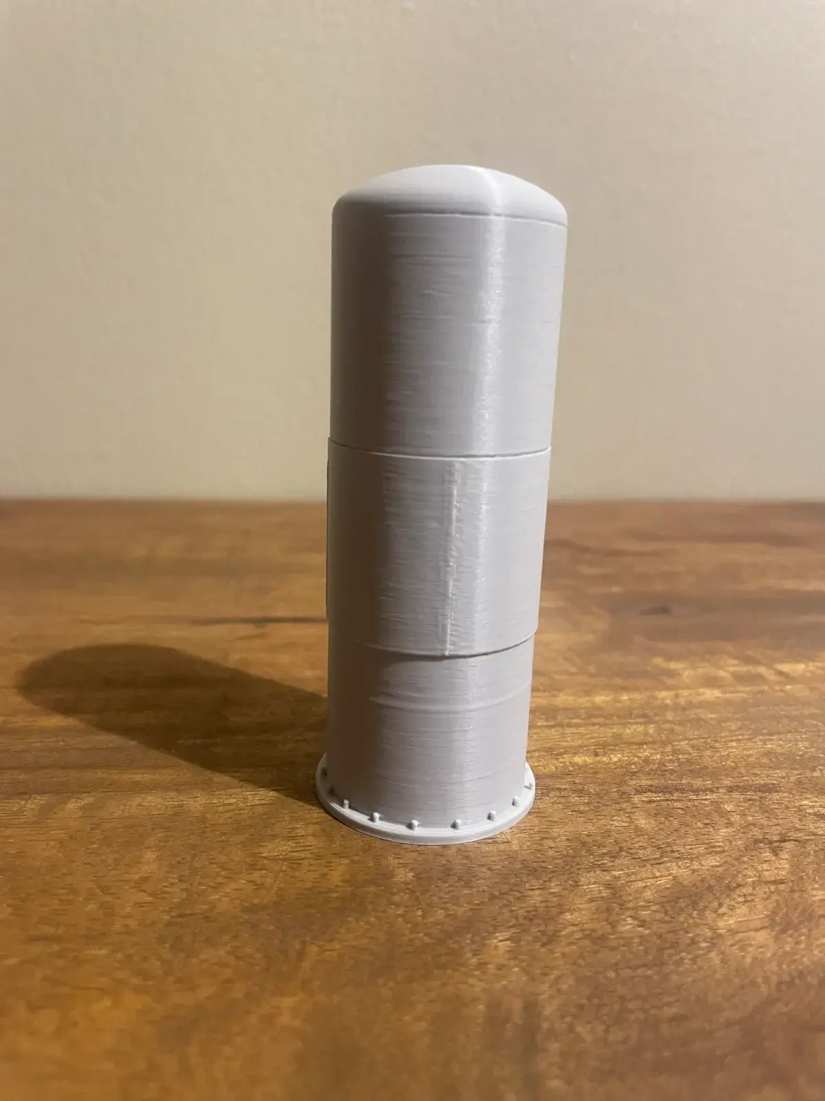 Industrial Missile Silo 3D print file — real print photo by Mark Fenti