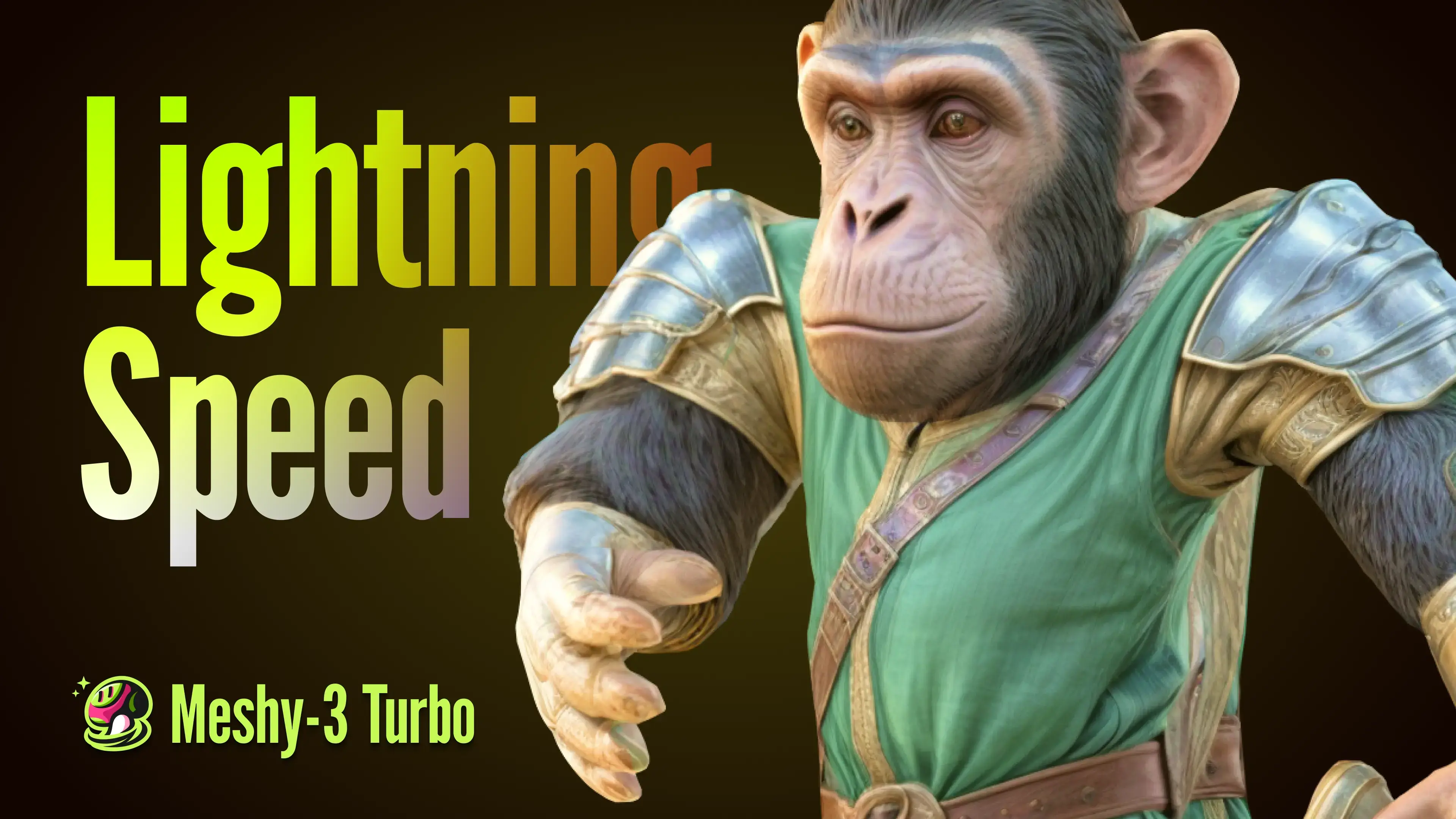 Meshy-3 Turbo: Kreativität beschleunigen