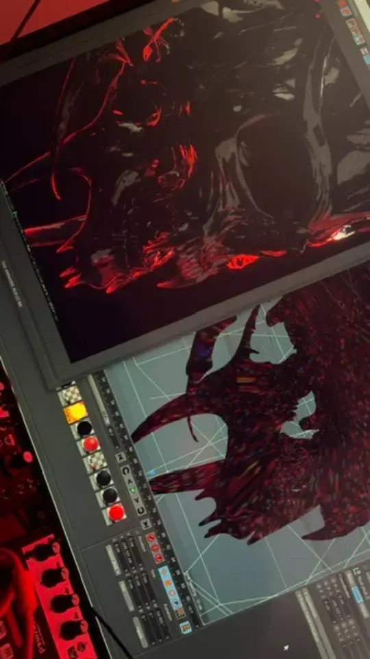 model-in-3d-software-after-meshy-conversion