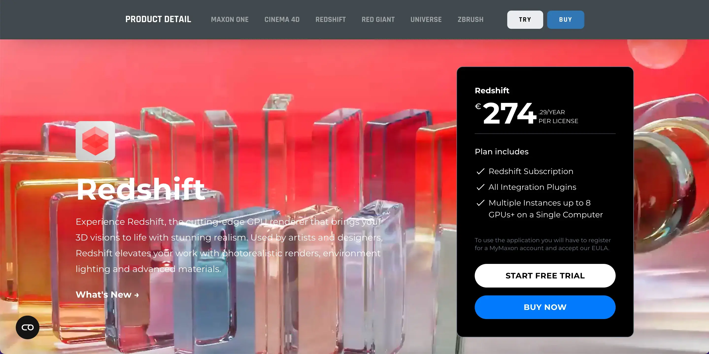 redshift-official-website