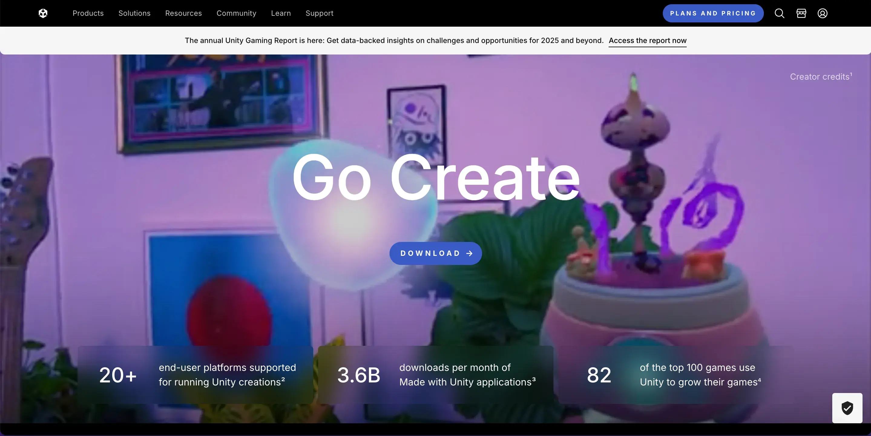 unity-official-website