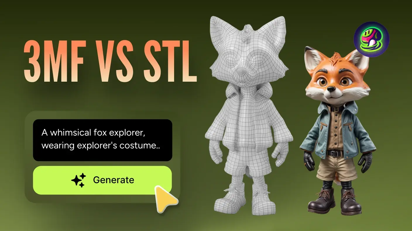 3MF vs STL : Qualité, Taille de Fichier, Cas d'Utilisation [et Plus]