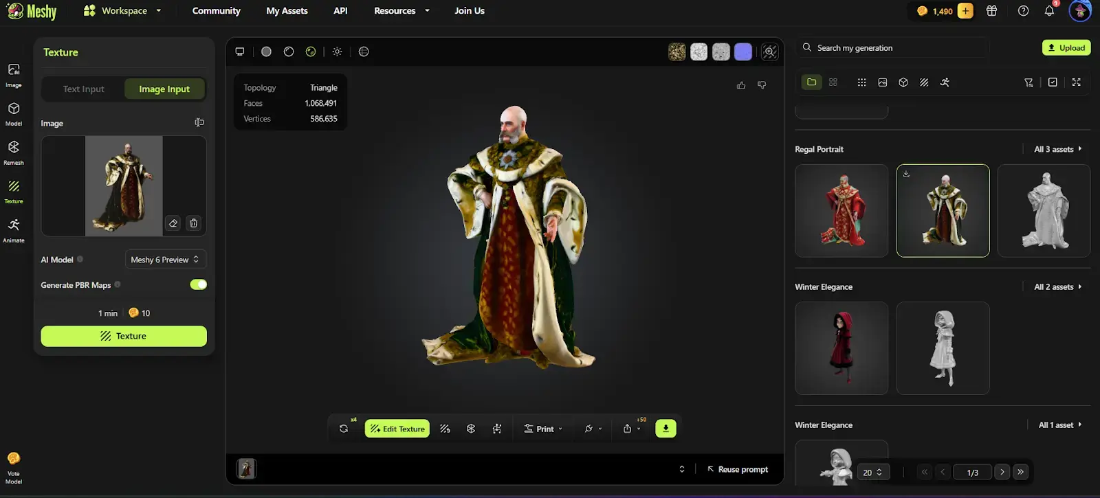 ai-character-3d-texture-art-asset