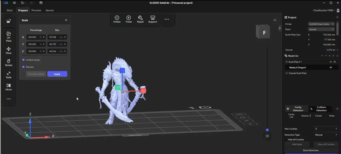 meshy-ai-3d-model-dragonblade-sentinel-slicing