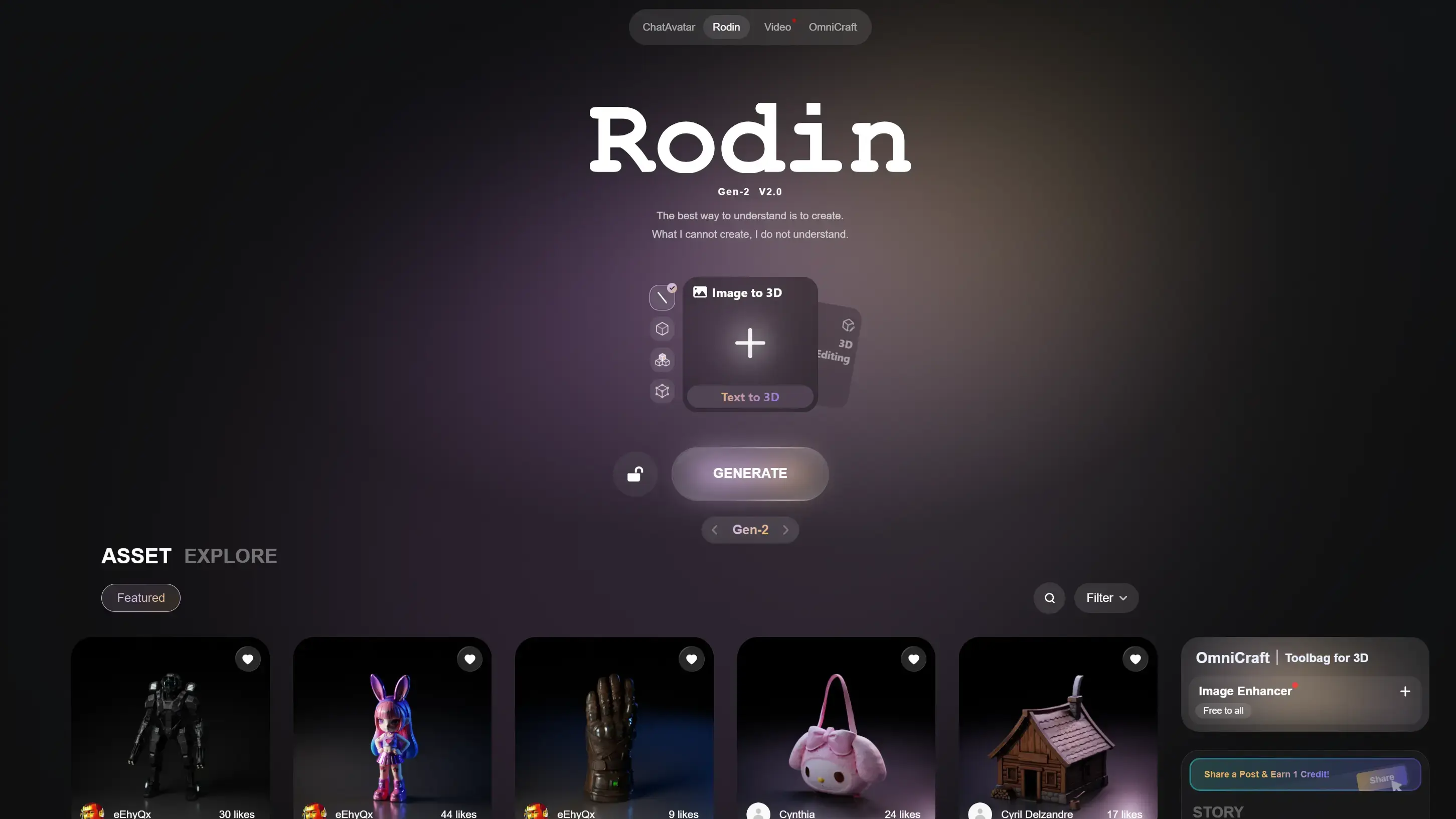 Rodin website