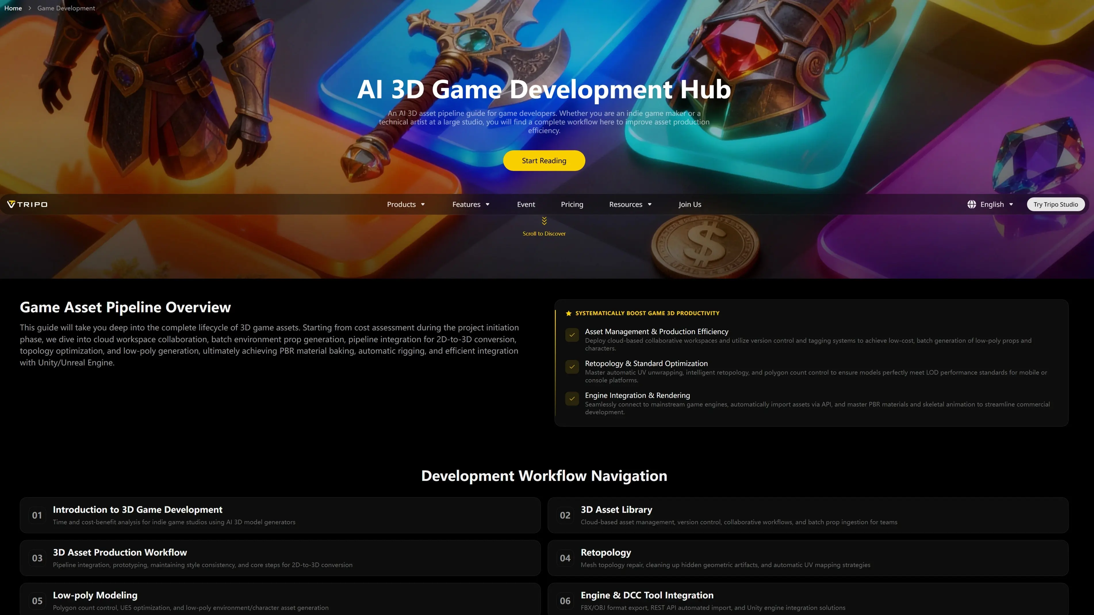 Tripo website