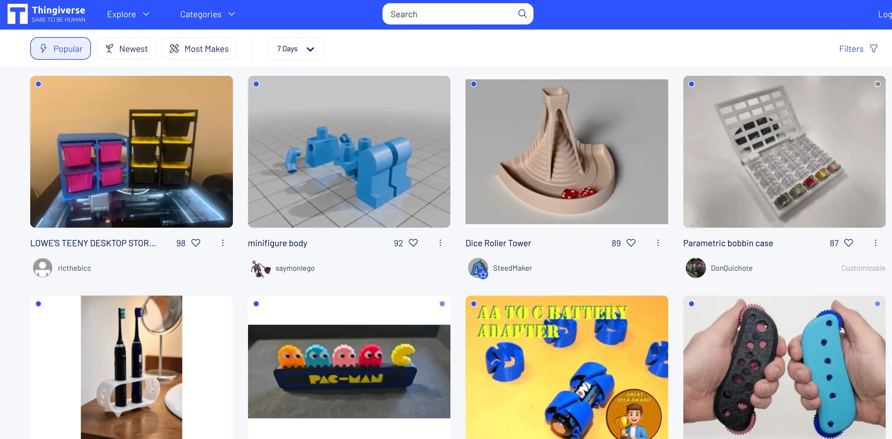 Thingiverse