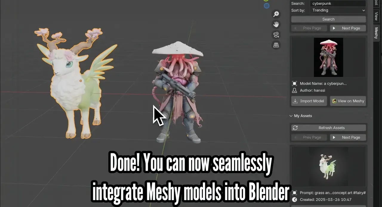 integrate-meshy-models-into-blender-seamlessly