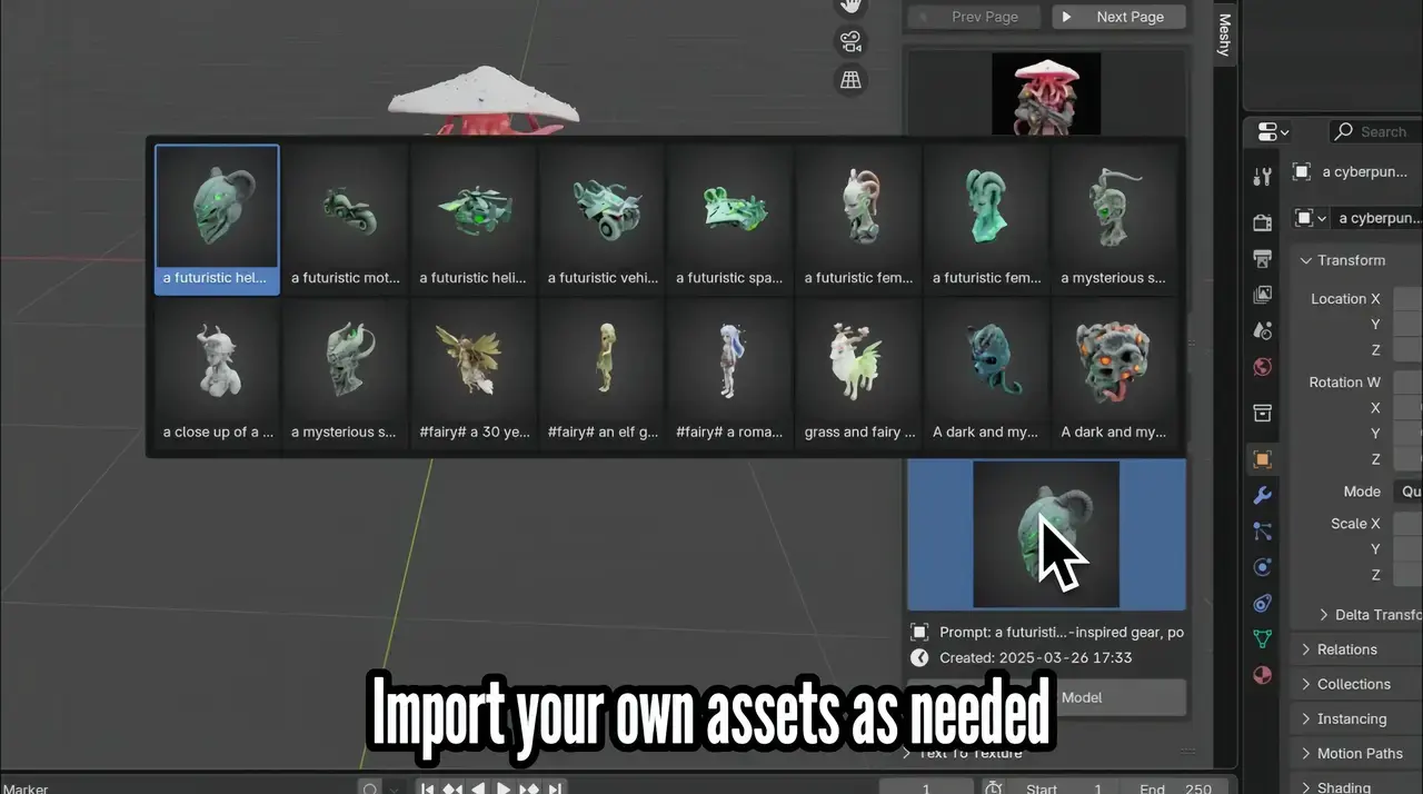 select-and-import-your-own-assets