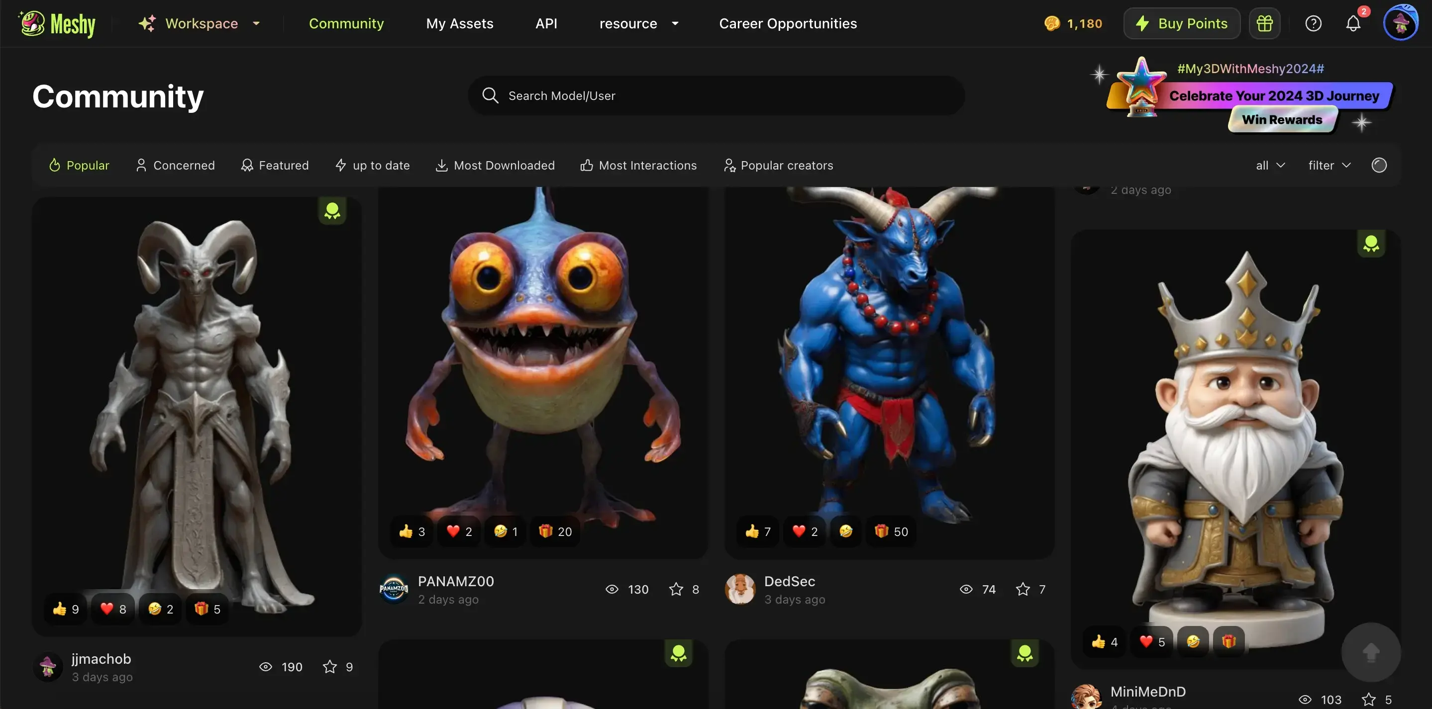 screenshots-from-the-meshy-community