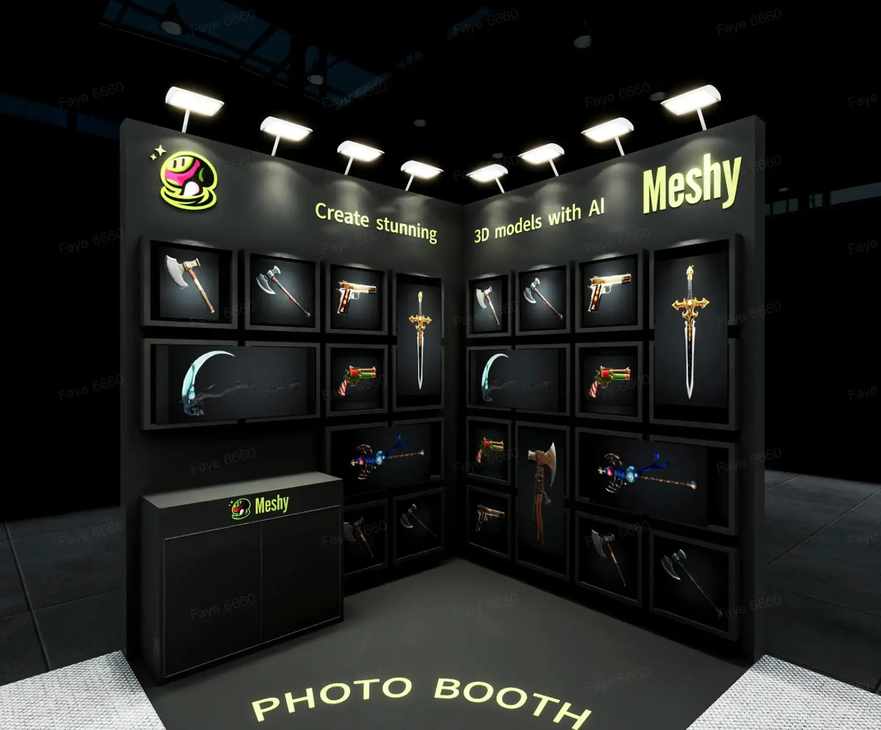 Stand di Meshy al GDC