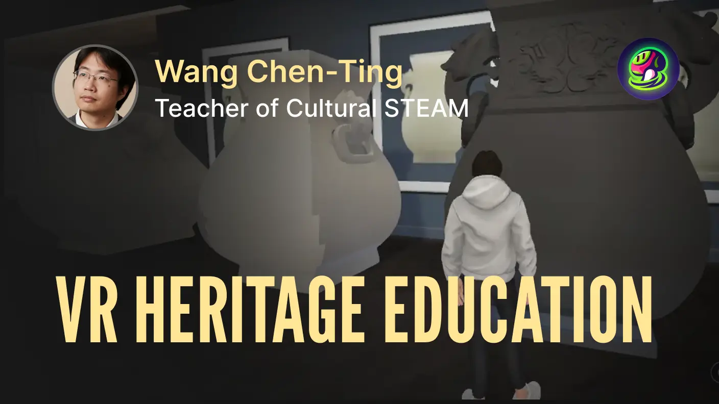 Meshy-Powered Cultural STEAM Innovation: How Teacher Wang Chen-Ting Helps Students Turn Palace Jade Artifacts Into AI-Driven VR Creations