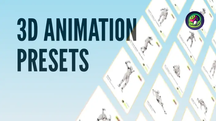 500+ Presets jetzt in Meshy verfügbar! Großes Animations-Update!