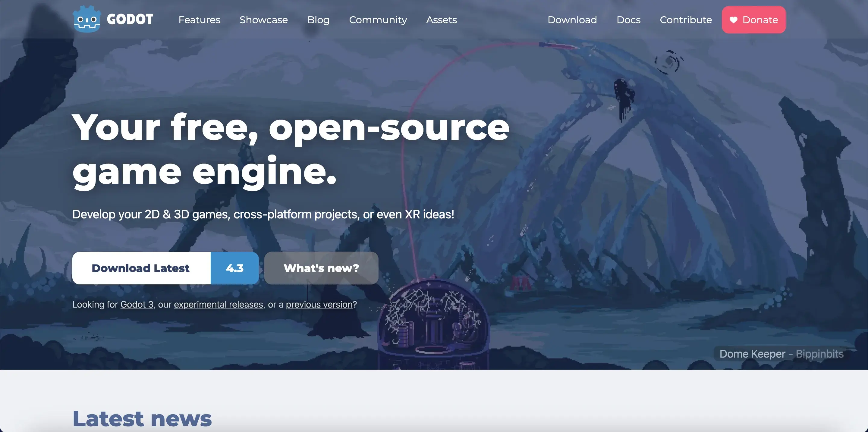 official-website-of-godot-engine