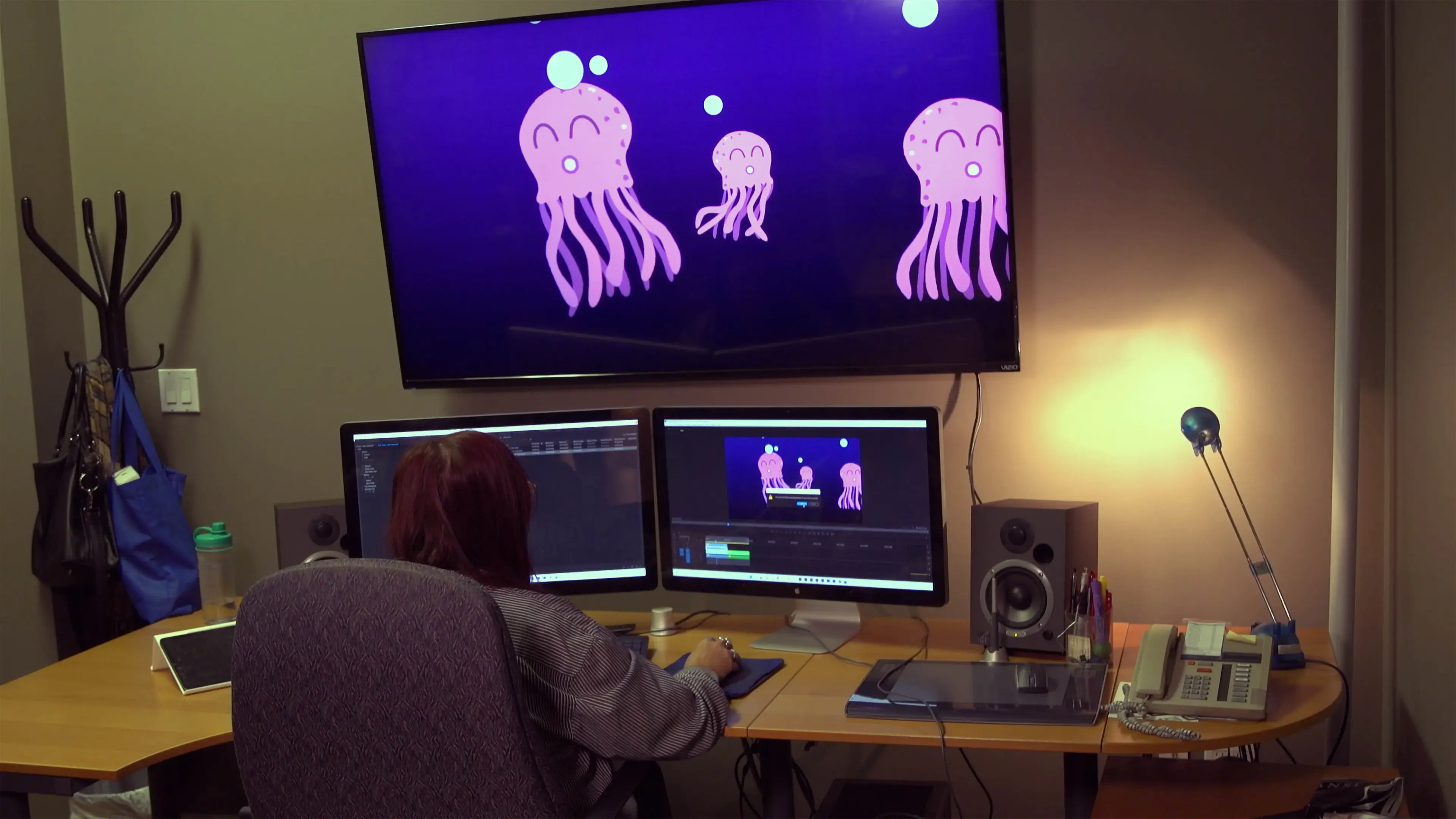 a-animator-are-working