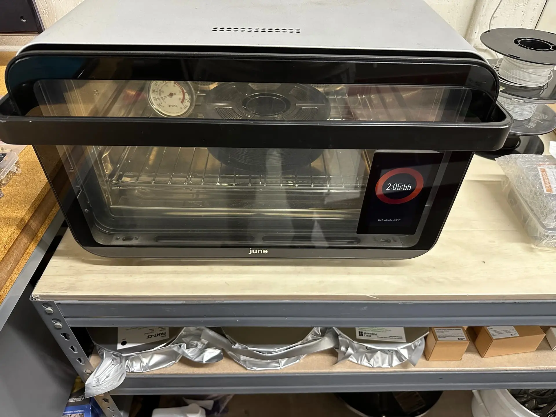 fırında filament kurutma