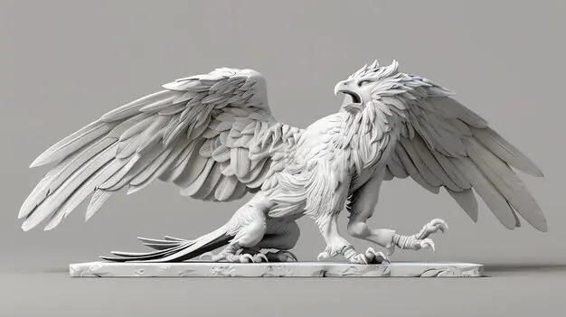 model 3D detail dari gryffin