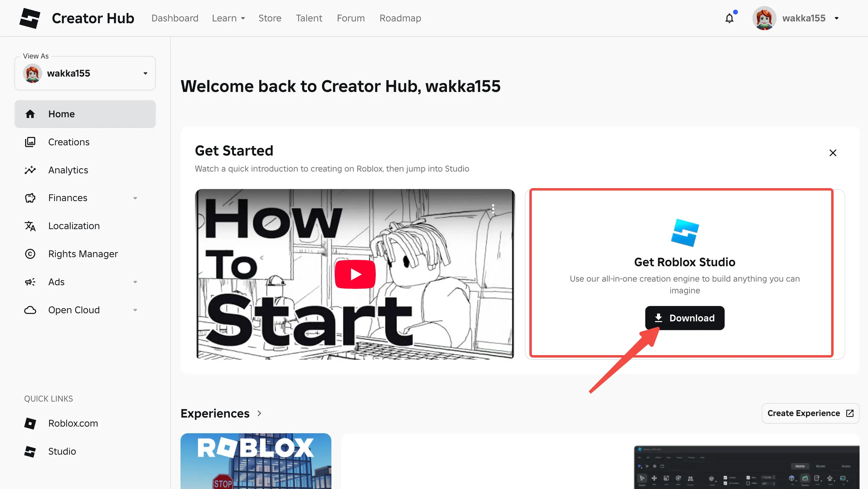 screenshot-of-creator-hub
