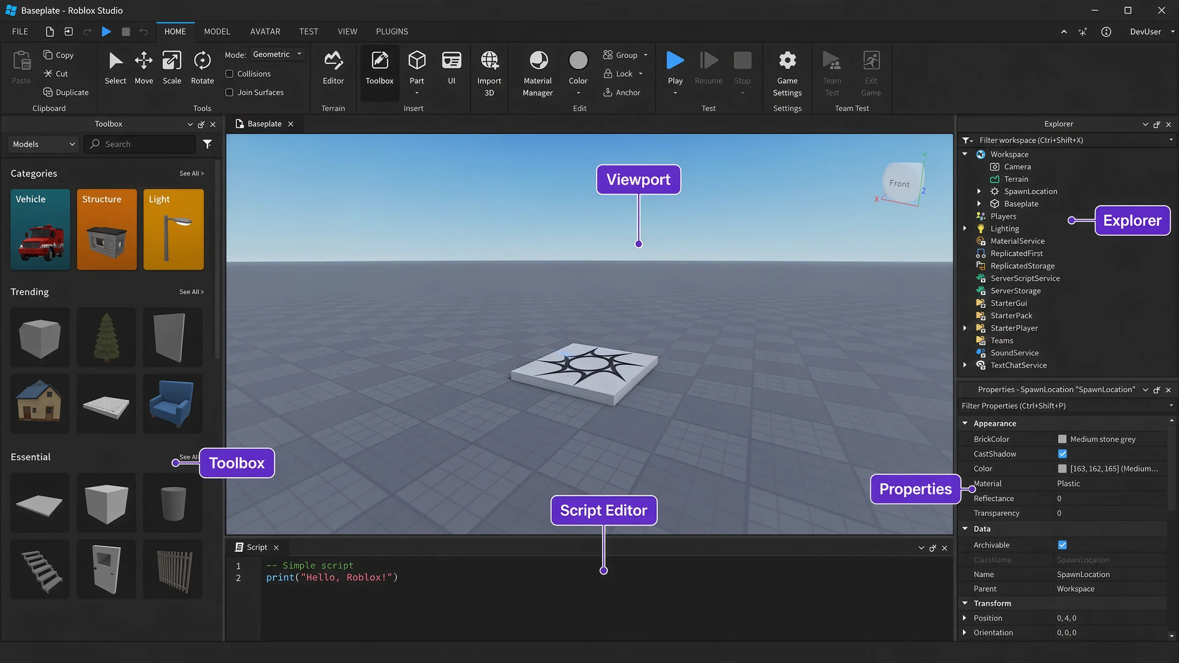 How to Make a Roblox Game in 2026 (6 Steps) - Meshy