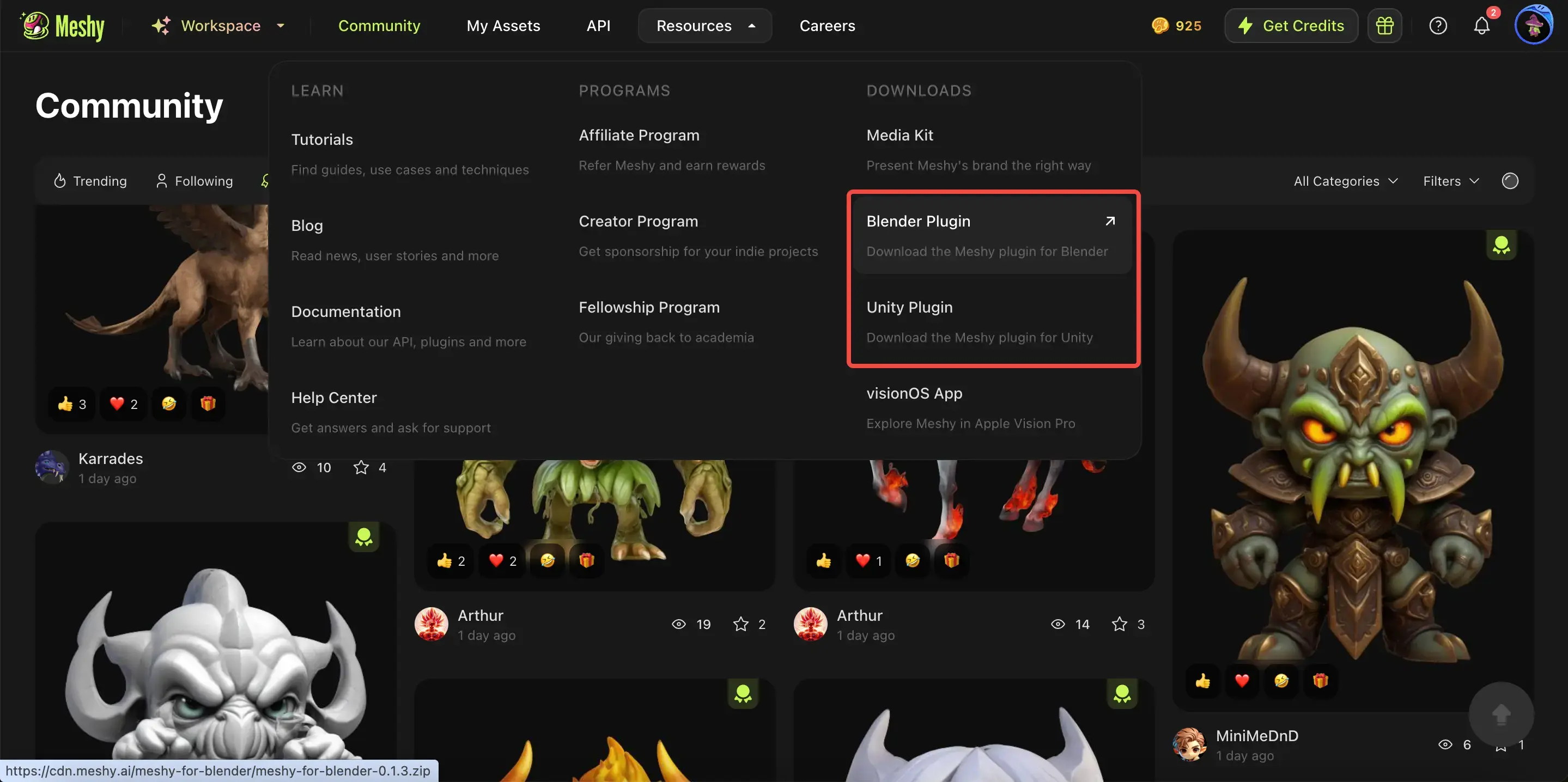 meshy-plugins-for-blender