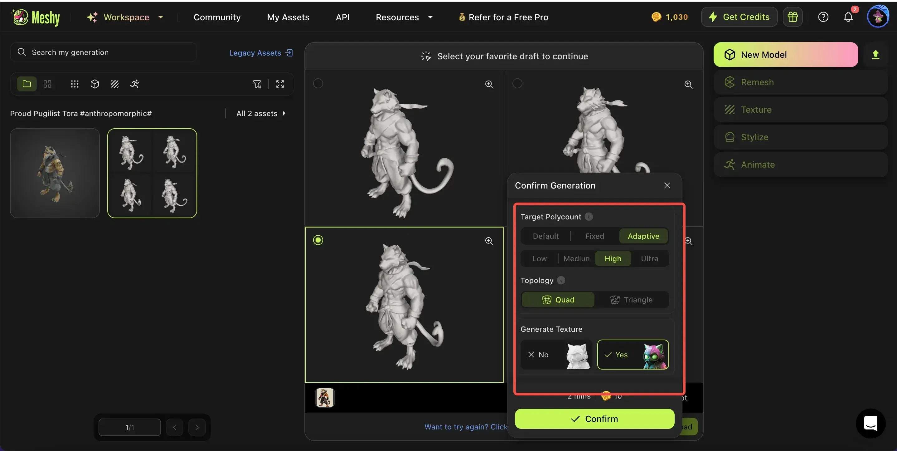 setting-your-intial-model