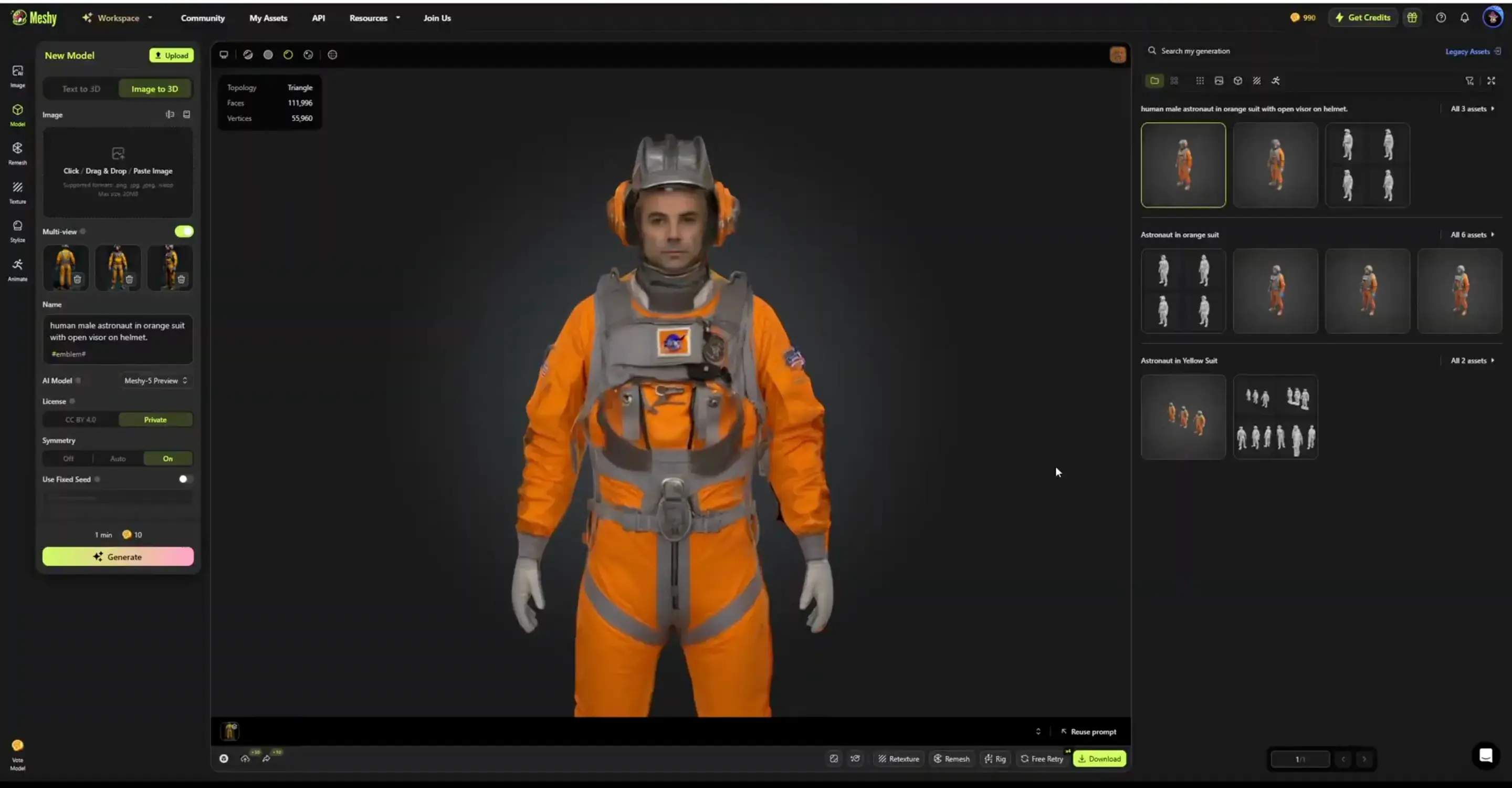 meshy-3d-spacesuit-model