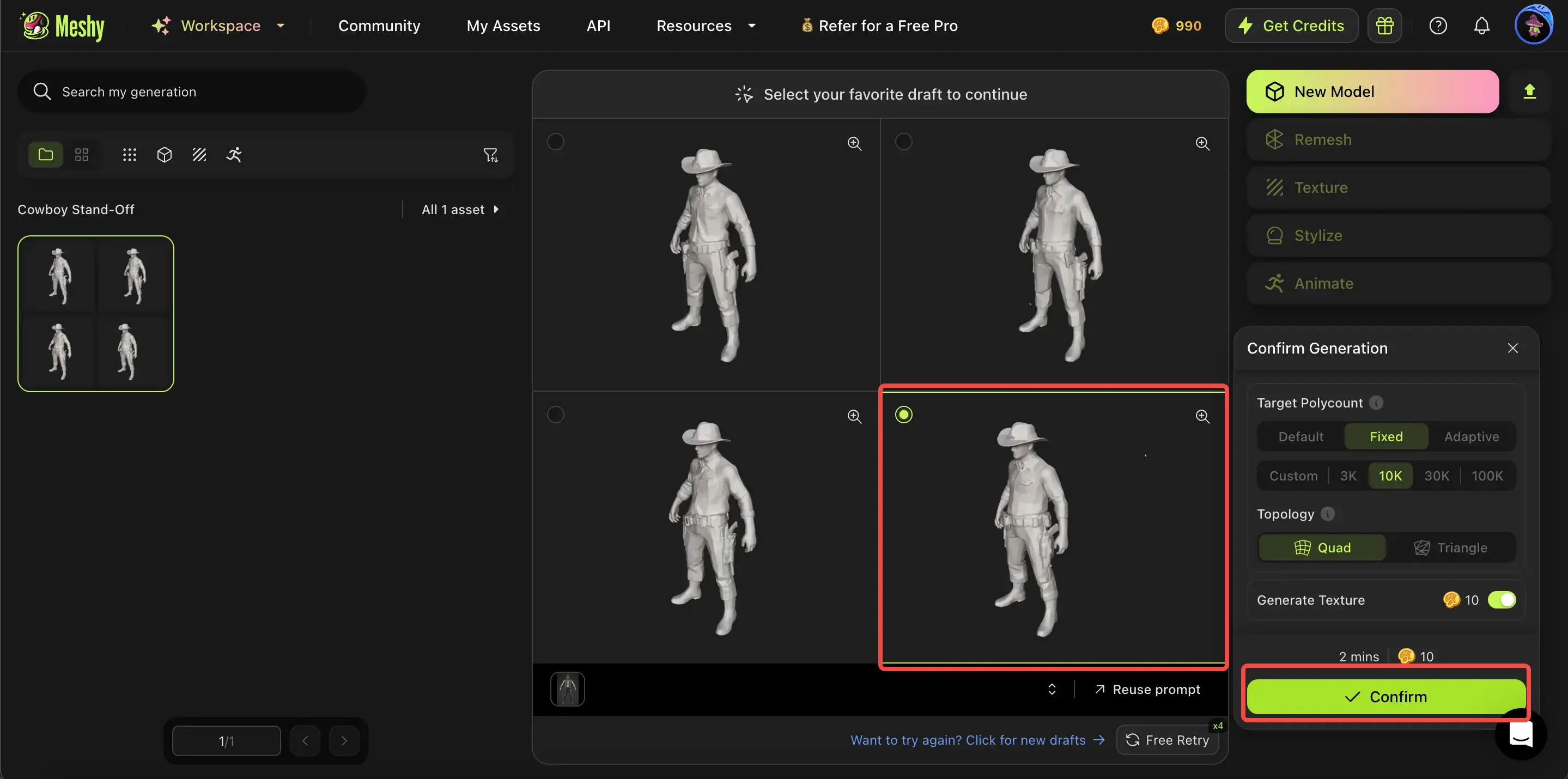 select-your-favoritive-drafts