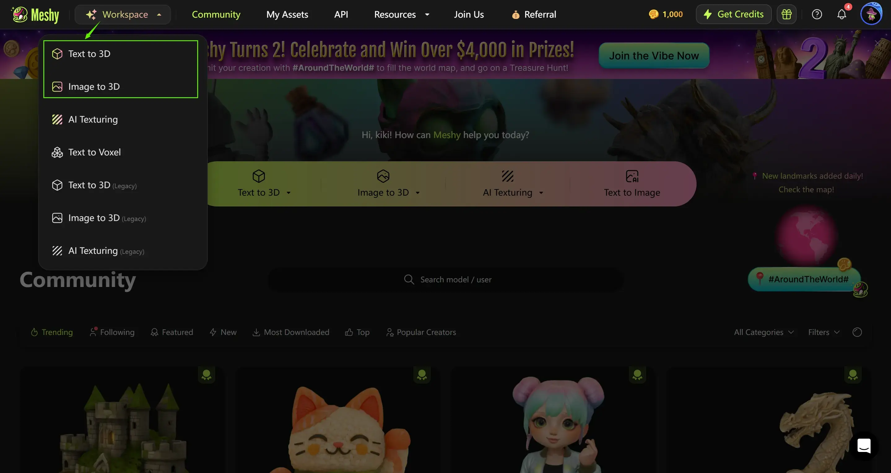 meshy-official-website