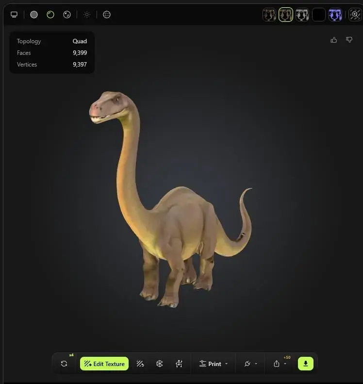 meshy-ai-3d-model-dinosaur