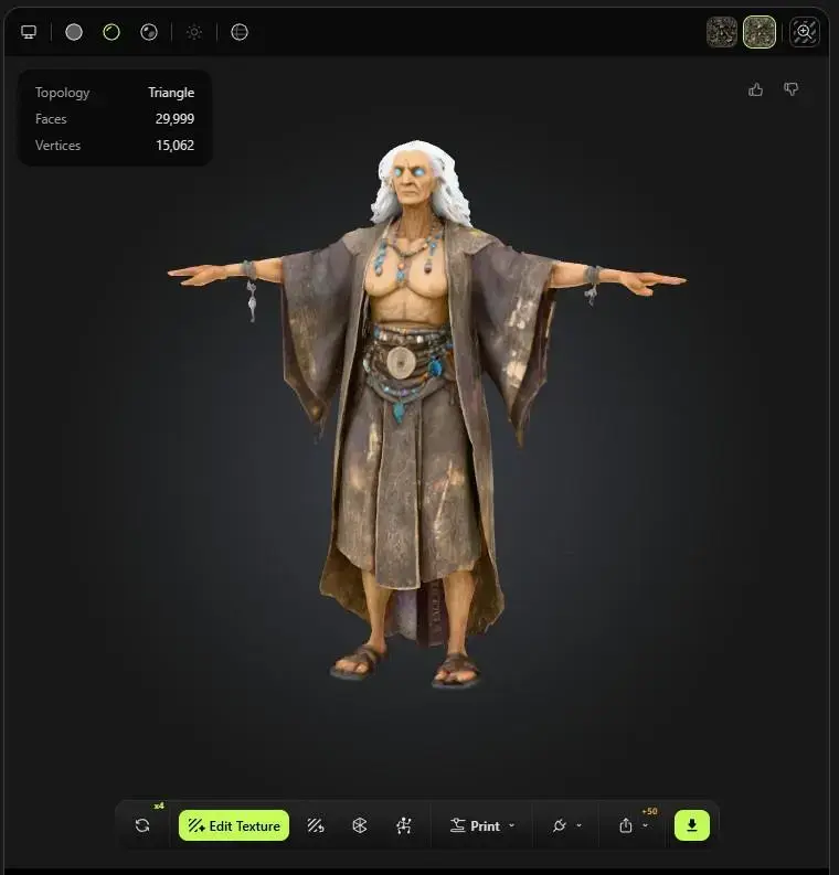 meshy-ai-3d-model-elf