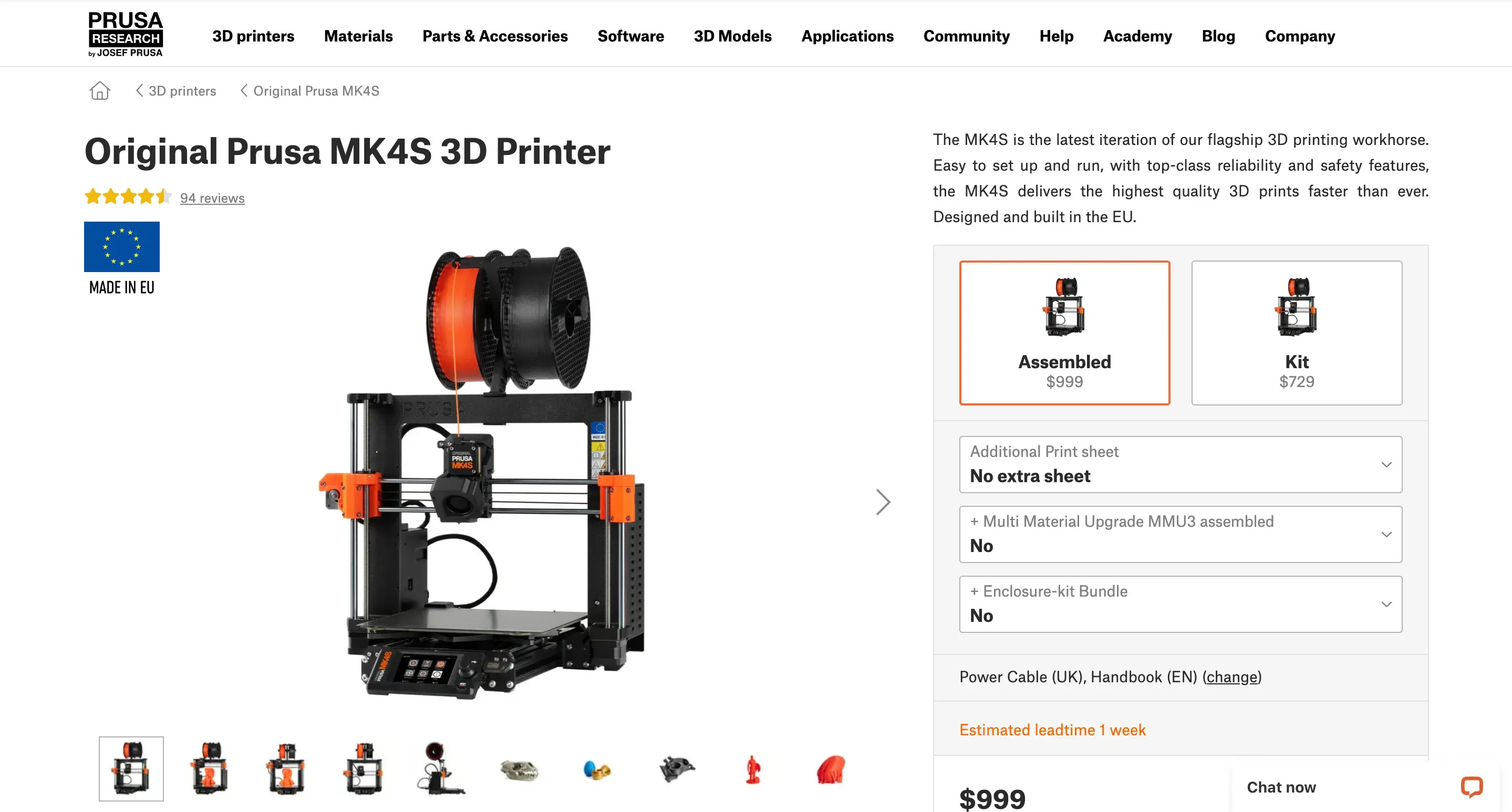 prusa-mk4s-3d-printer