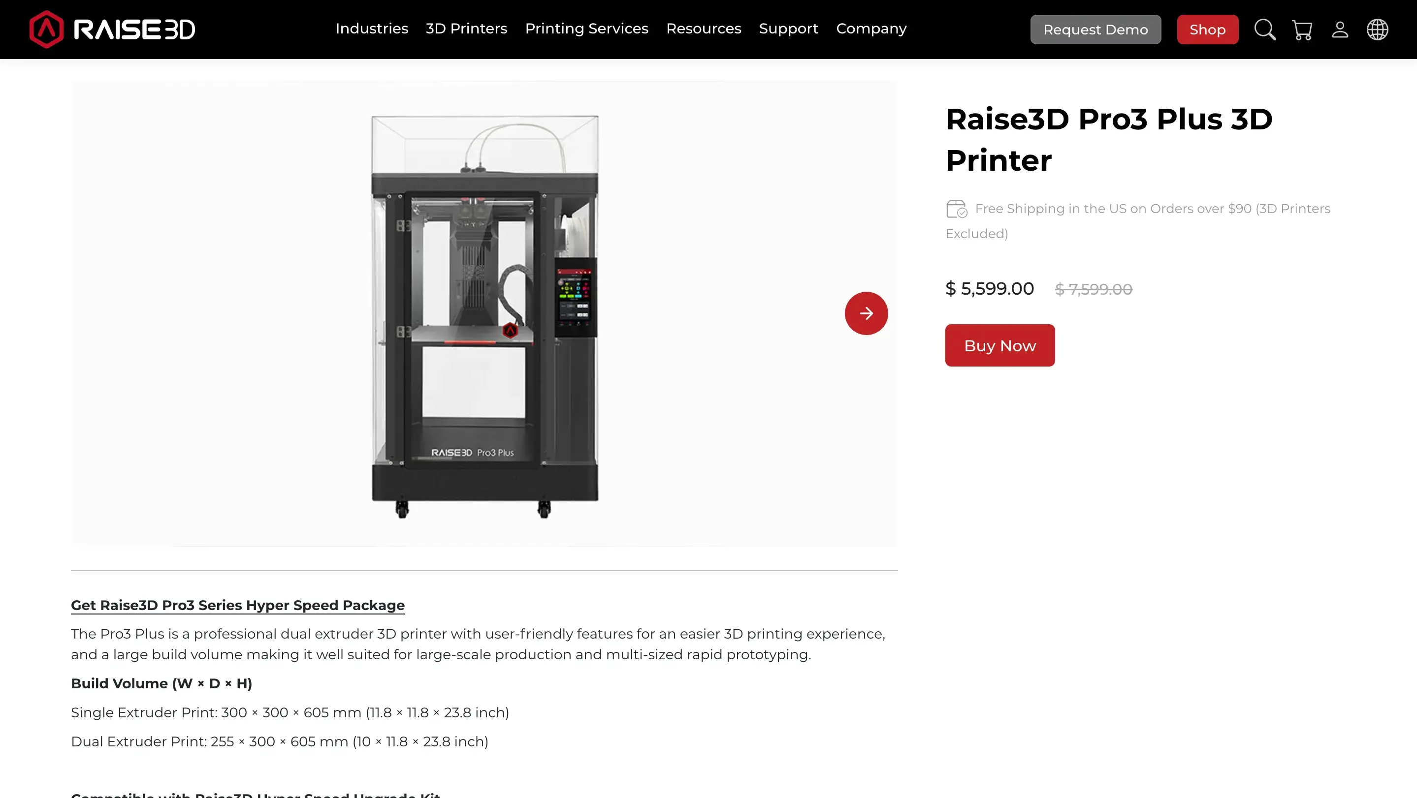 raise3d-pro3-plus-3d-printer