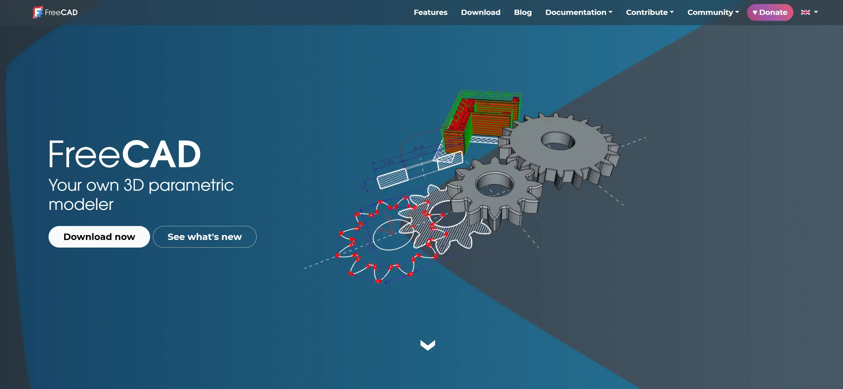 FreeCAD parametric modeling workbench