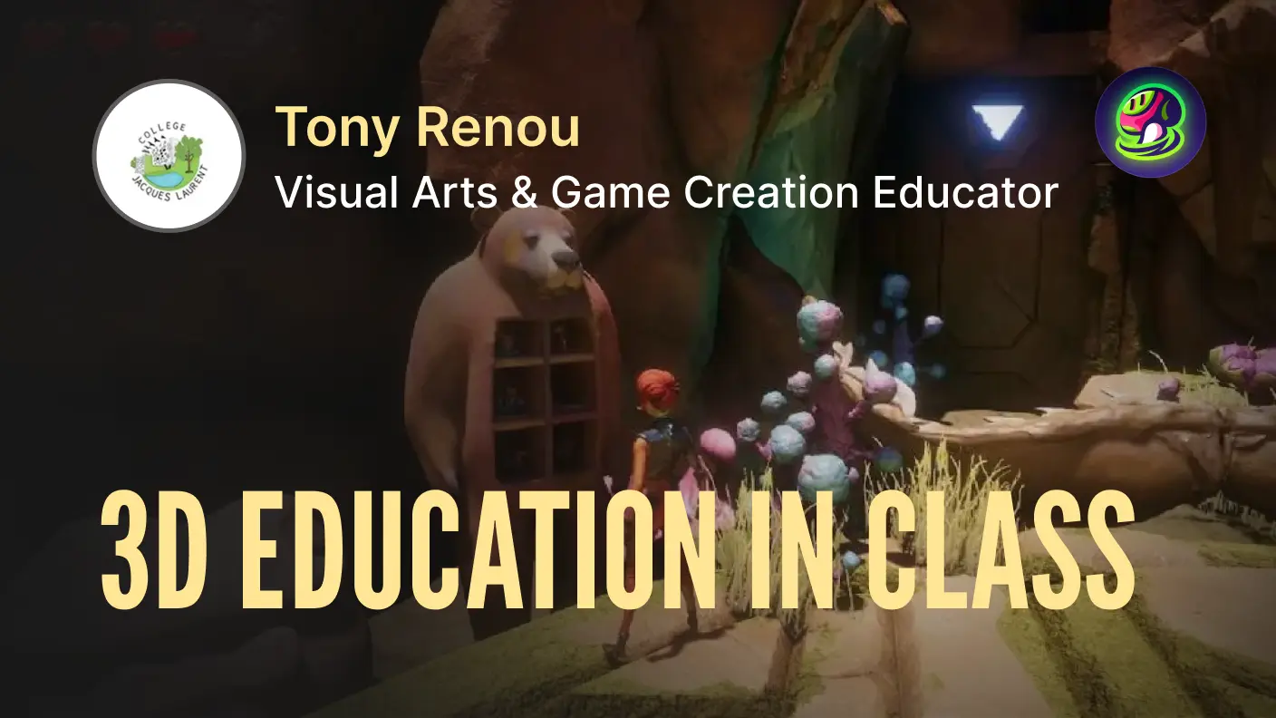 Bringing Heritage to Life: How Tony Renou Transformed Student Art into Interactive 3D Game Assets with Meshy AI
