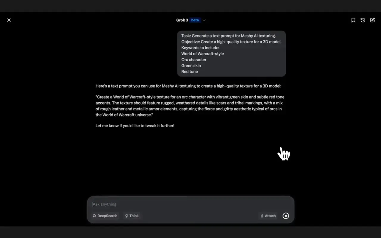 get an enhanced prompt to use