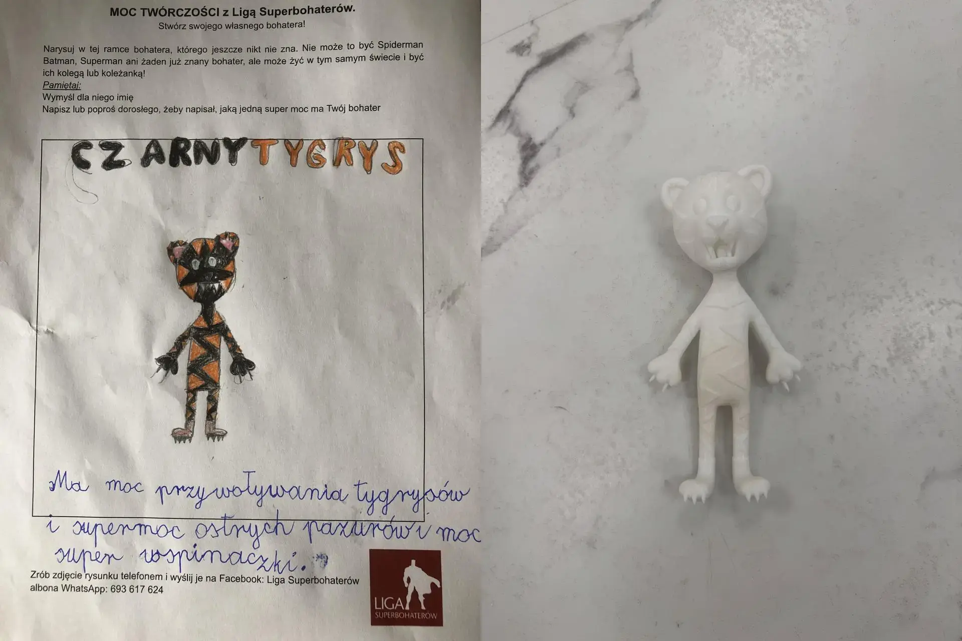 black-tiger-hero-drawing-3d-printed-figure-comparison