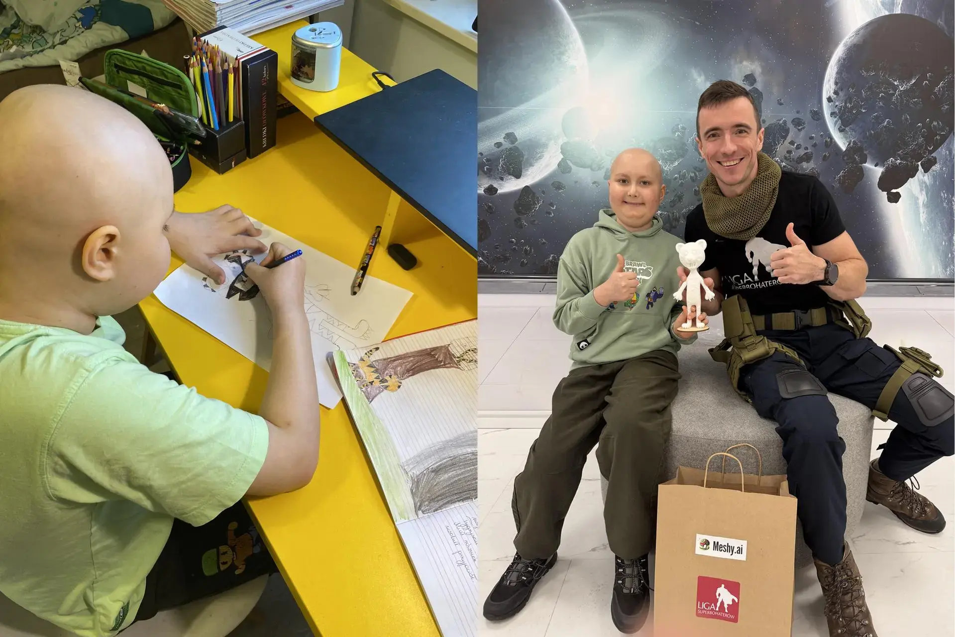 child-sketching-superhero-3d-printing