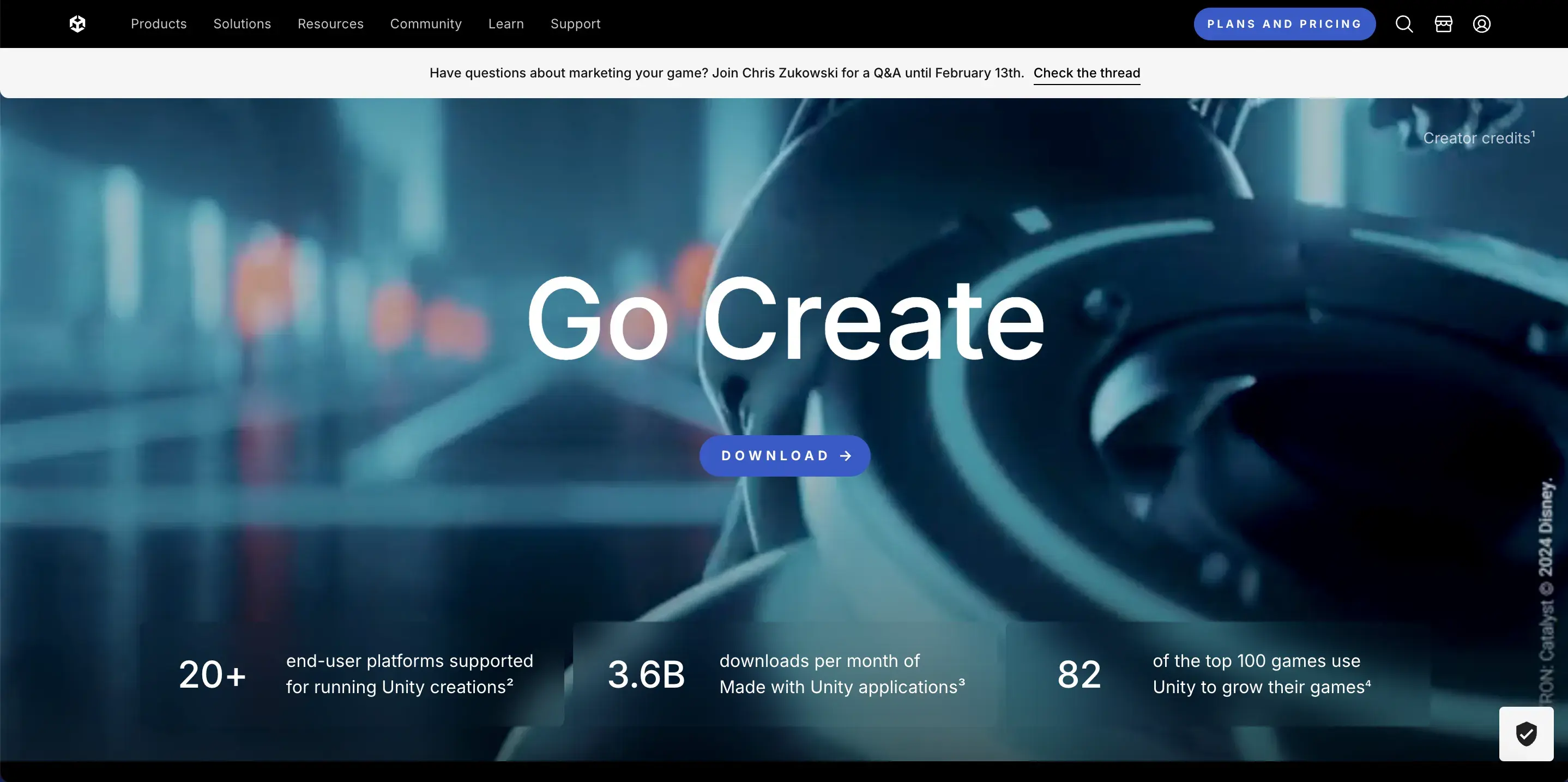 official-website-of-unity