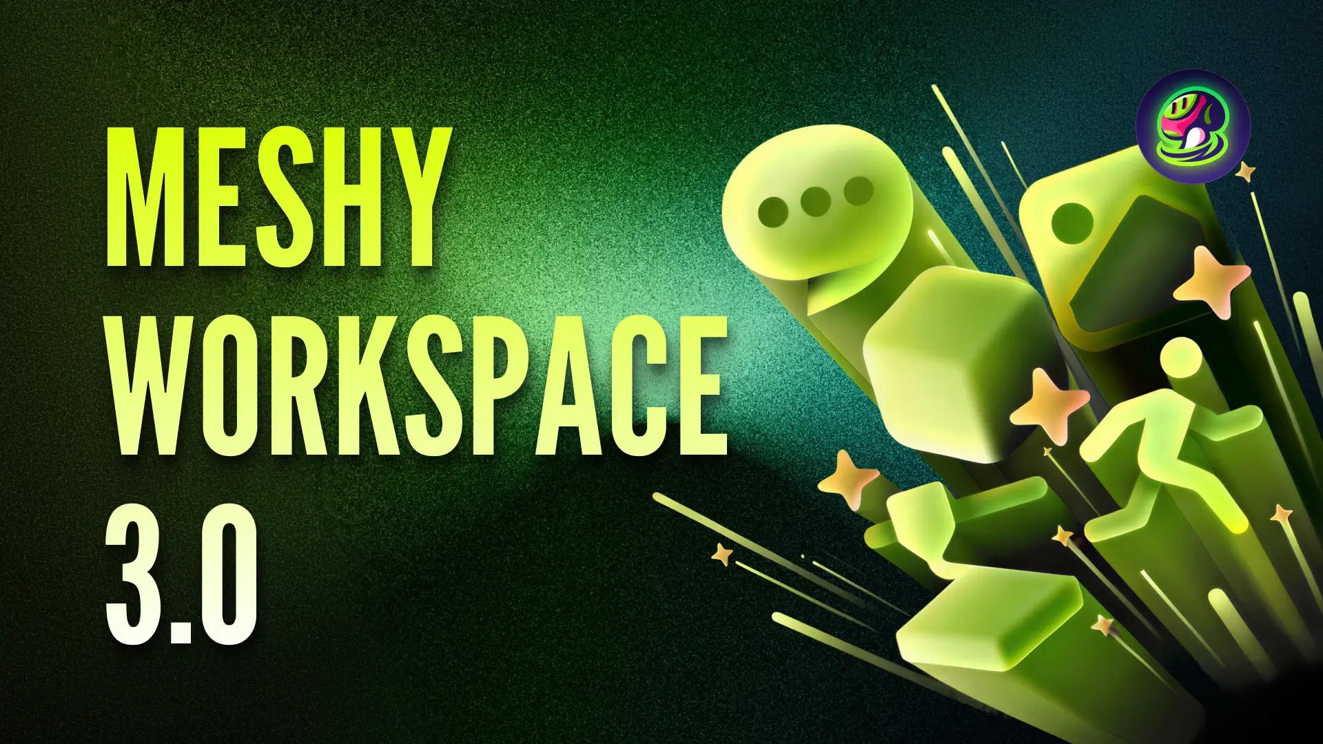 Meshy Workspace 3.0: 즉각적인 AI 3D 생성, 작업 지향 워크플로우, 통합 자산 관리