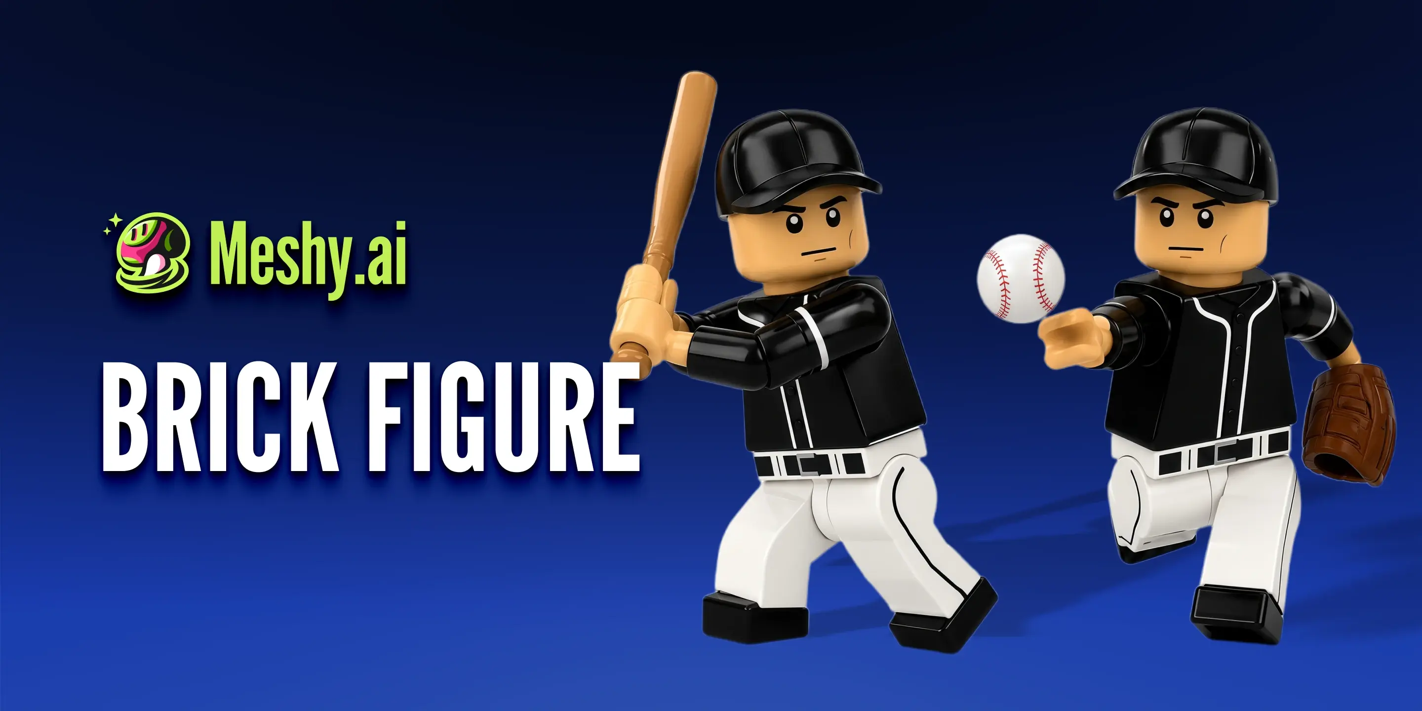 Figur Batu Bata, produk Meshy Creative Lab