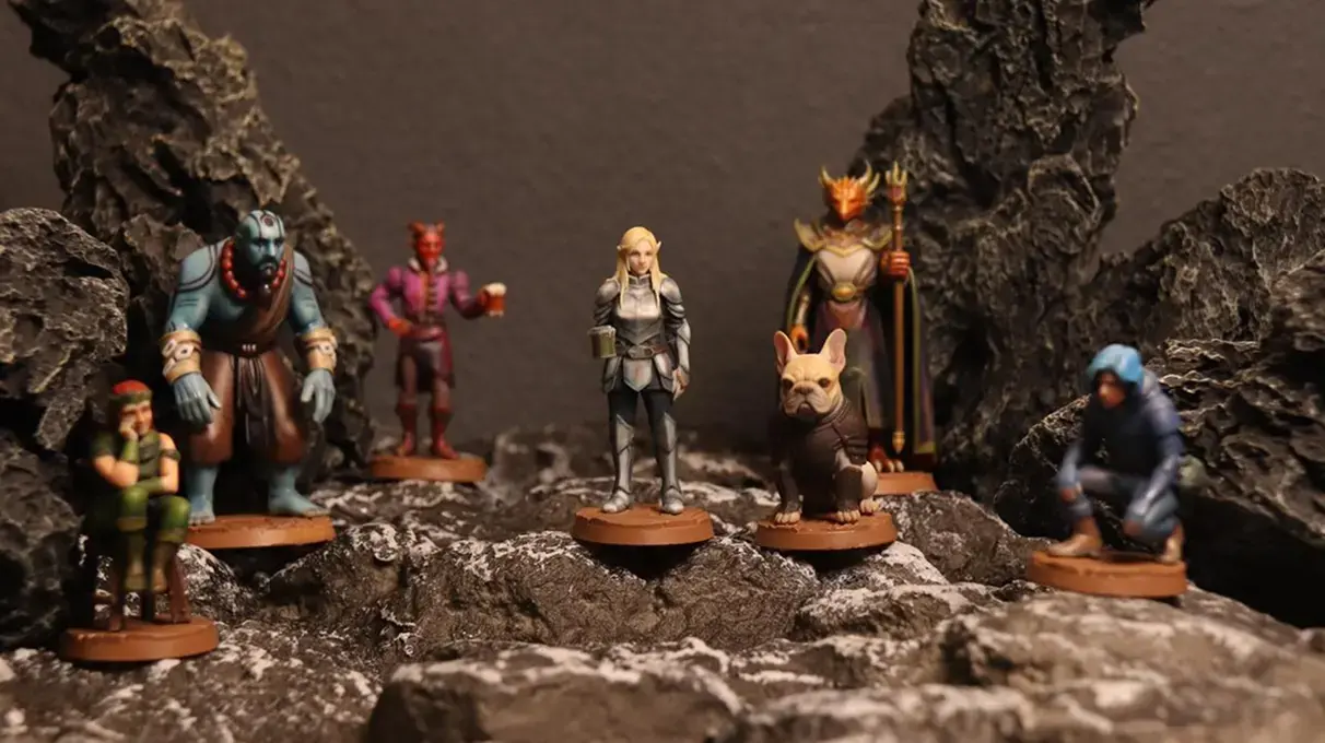Miniatur berwarna penuh Thorns Tavern