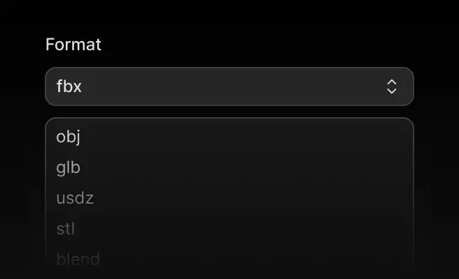 feature hero multiple 3d file formats example